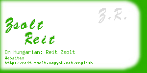 zsolt reit business card